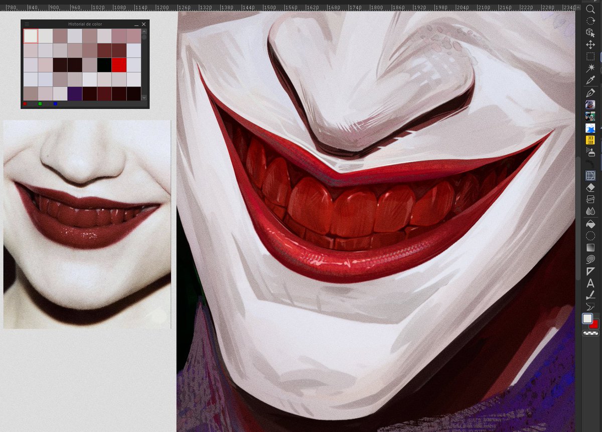 Jacocoon_'s tweet image. I just wanted to paint teeth