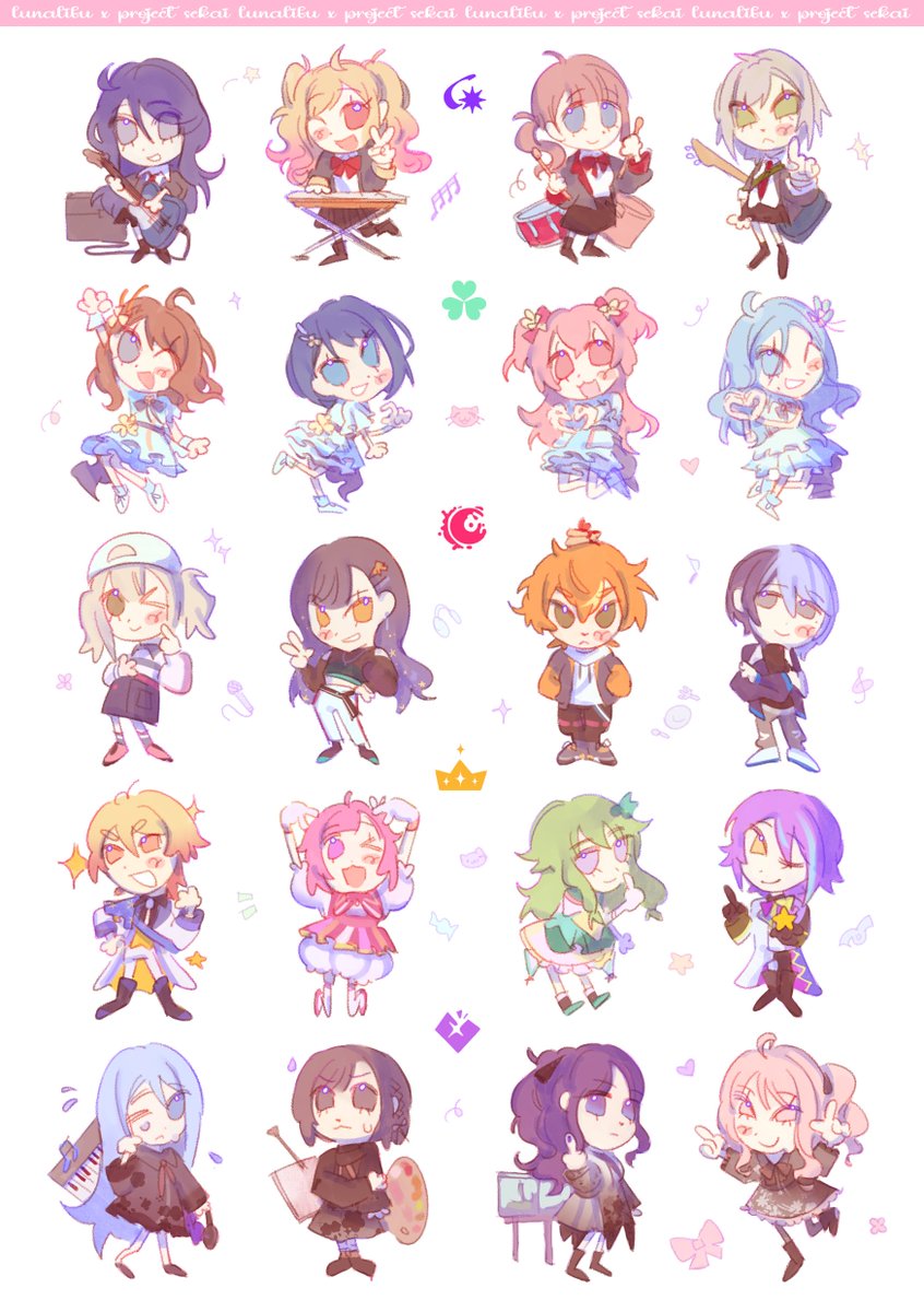 lunalifu's tweet photo. #prsk_FA 💫 https://t.co/lr5cL3vFV2
