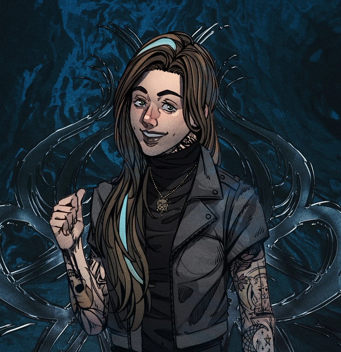 roc_inacio's tweet image. Agora que o Maria morreu sabe quem pode aparecer no ep final recebendo os sobreviventes e que ainda não apareceu em nenhum spin-off com design novo?