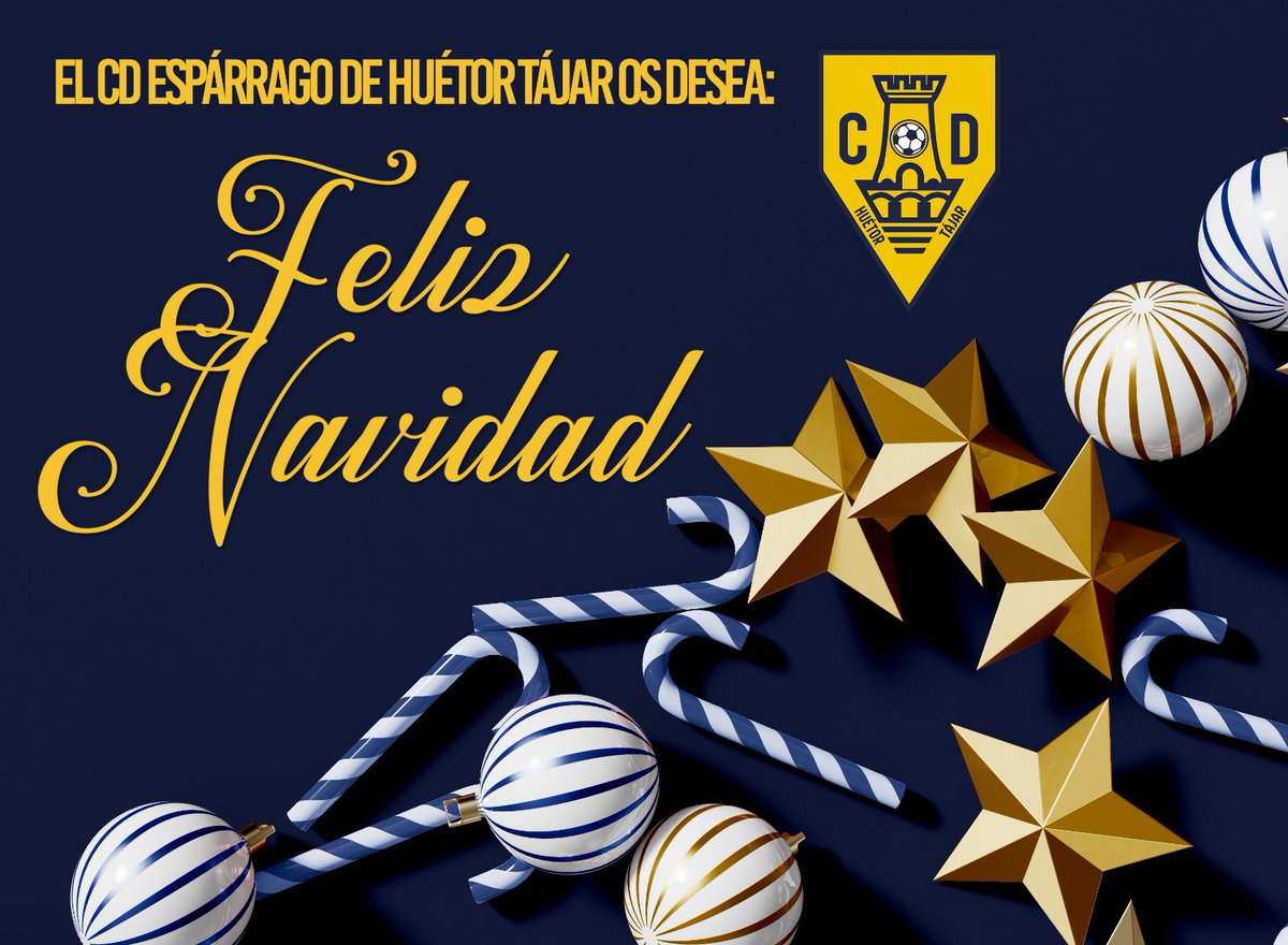 🎄⚽ Feliz Navidad, familia del CD Espárrago de Huétor Tájar 💙💛

Gracias por creer, animar y luchar juntos cada partido.
Que el nuevo año nos traiga salud, ilusión y muchos goles.

Siempre Espárrago. 💪⚽
#FelizNavidad #FamiliaEspárrago