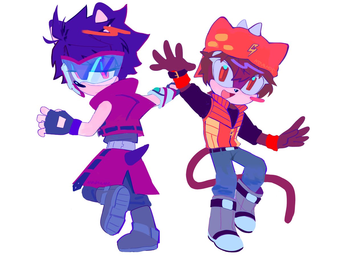 Fangboi The boyfriends but I hit them with the Sonic beam (repost