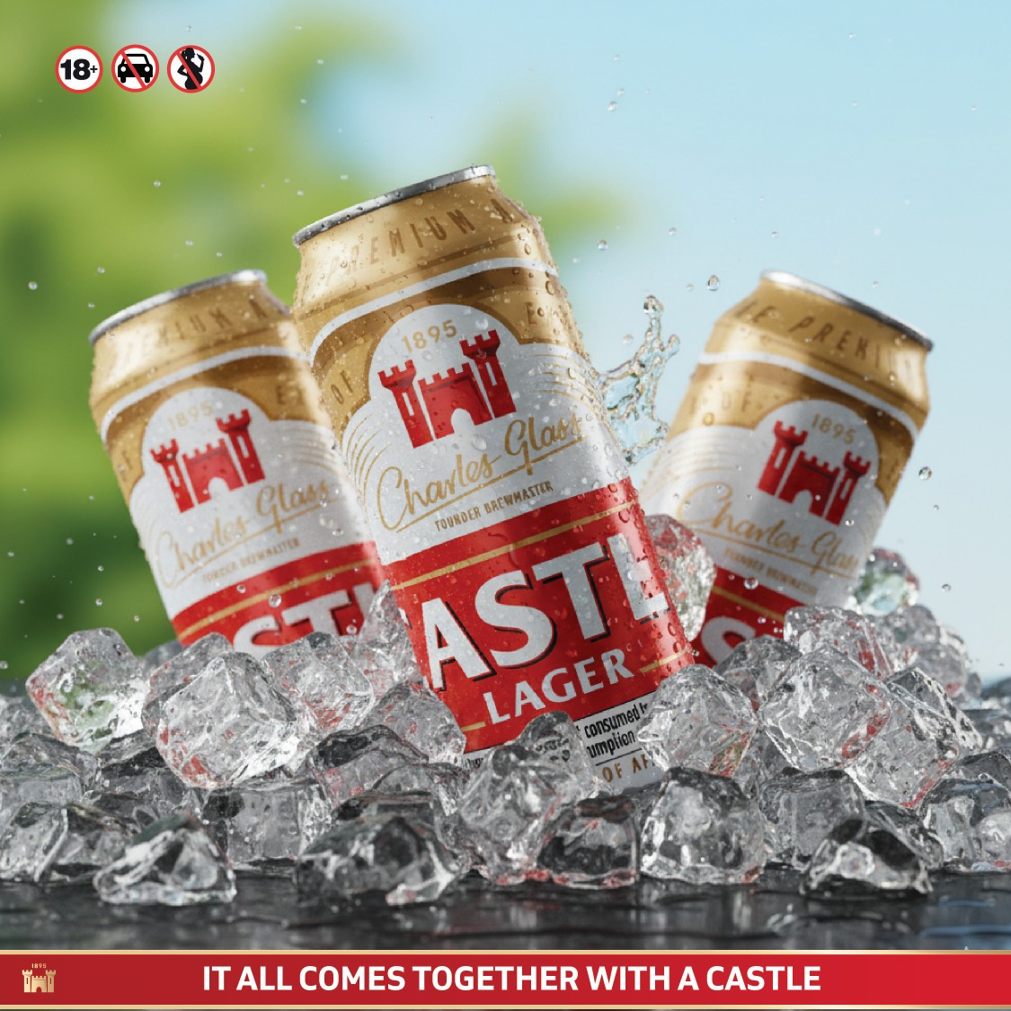 CastleLagerZW's tweet image. Reply with a🤲and we will give you an ice-cold Christmas box.