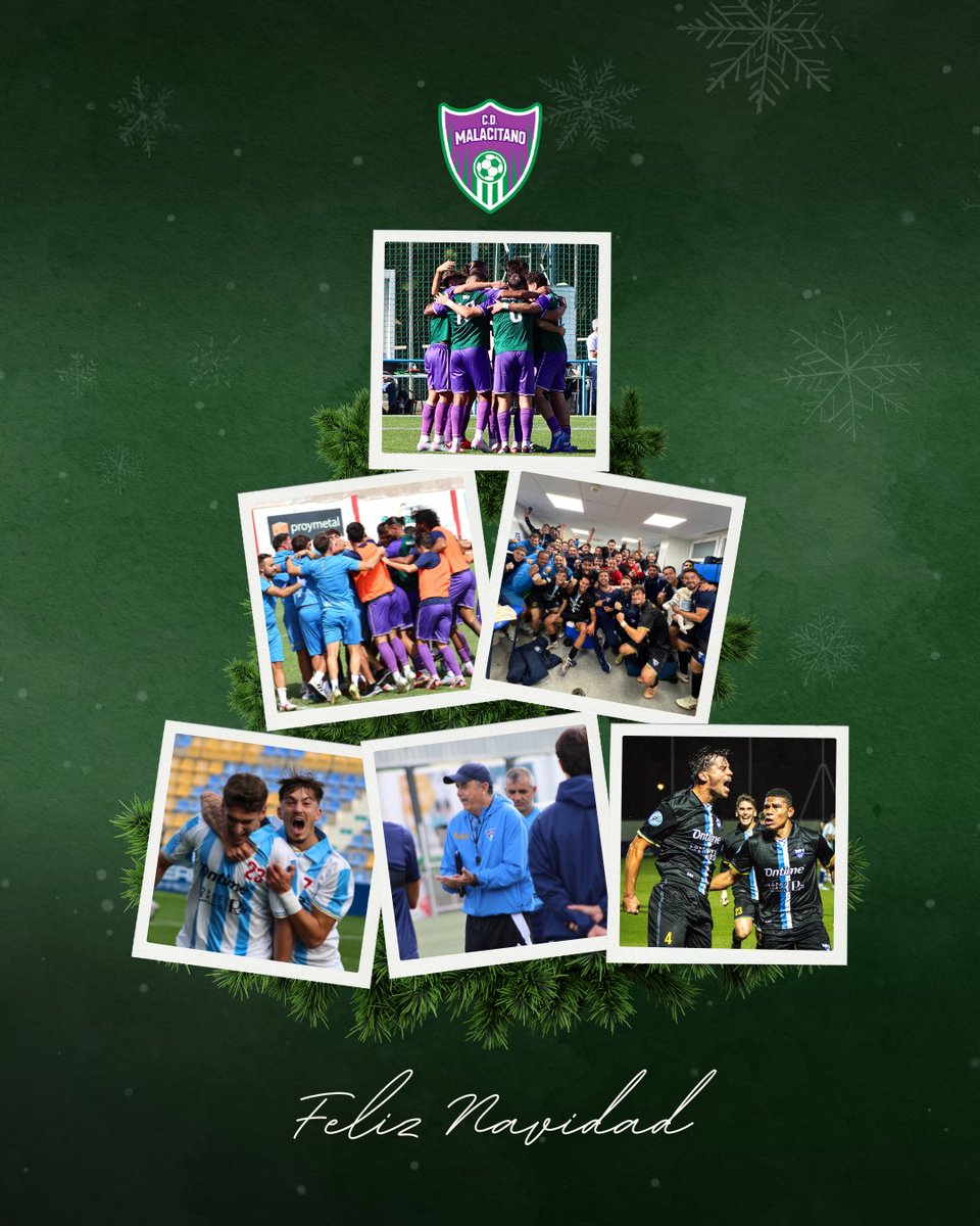 ¡𝗙𝗘𝗟𝗜𝗭 𝗡𝗔𝗩𝗜𝗗𝗔𝗗 𝗬 𝗙𝗘𝗟𝗜𝗖𝗘𝗦 𝗙𝗜𝗘𝗦𝗧𝗔𝗦 de parte de esta gran familia! 🎄✨

Que estos días estén llenos de ilusión, unión y nuevos sueños por cumplir. El martes 30 volvemos a los entrenamientos con más fuerza que nunca. 🔋💪