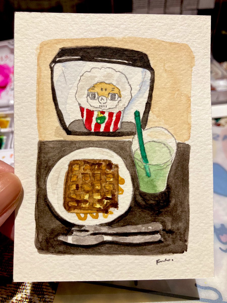 こちらのホゼチャンを描かせていただきました！ ホゼチャンはおひとり