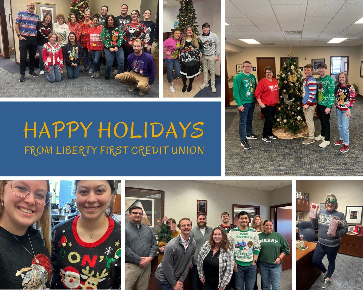 Last week, Liberty First associates wanted to spread some fun holiday cheer!  We thank everyone for participating and hope you all have a wonderful holiday season ahead!