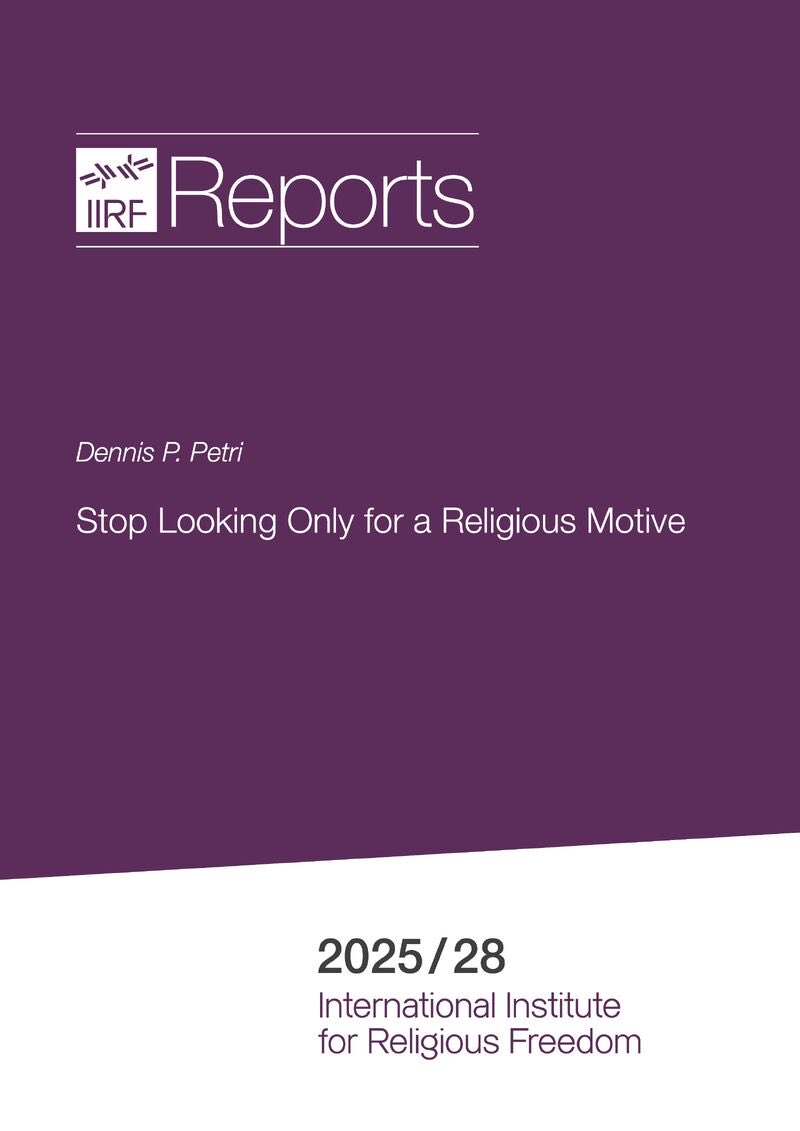 🛑 Stop Looking Only for a Religious Motive – New IIRF Report by Dennis P. Petri 

❓ In the religious freedom field, when a violent incident happens, we frequently hear the same question: “Is this really religious persecution?”

➡️ Learn more: iirf.global/?p=6726