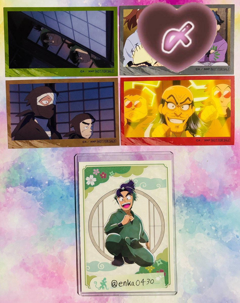 忍たま乱太郎】譲渡 最強の軍師 アニメイトフェア 特典 ミニカード 譲