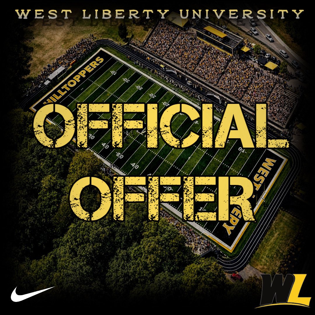 Blessed to receive my second offer from West Liberty! <a href="/CoachSalsWLU/">Chad Salisbury</a> <a href="/westlibfootball/">West Liberty Hilltoppers Football</a>
