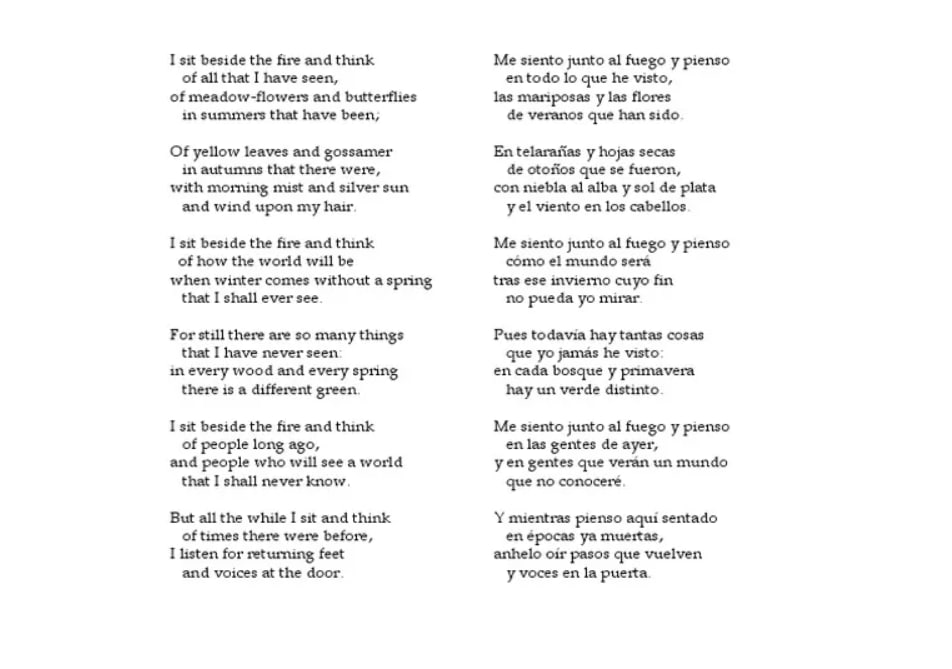 LucianoWrial's tweet photo. «Me siento junto al fuego y pienso», poema de J. R. R. Tolkien perteneciente a su Legendarium, cuya lectura alcanza especial hondura en estos días de invierno. https://t.co/SiRXJCRdjR