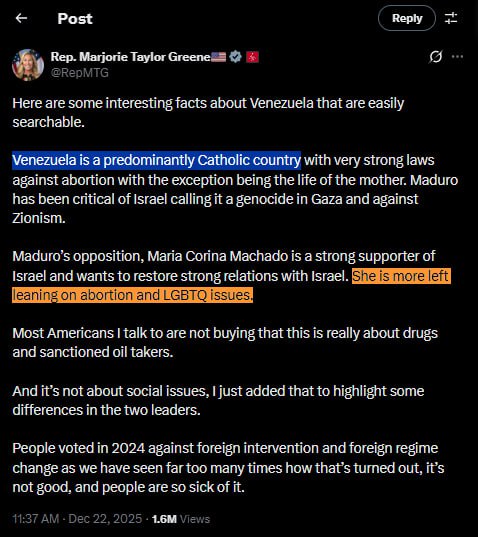 globaldotcom's tweet image. Nickelodeon actor #TylerChase ... #Venezuelan &amp;amp; #Colombian drugs are destroying #American lives, families, and communities ... #MarjorieTaylorGreene has #LOST her way.
#Syria #Lebanon #Gaza #Venezuela #Russia #Ukraine #US #France #Canada #Germany #Israel #Iran #Qatar