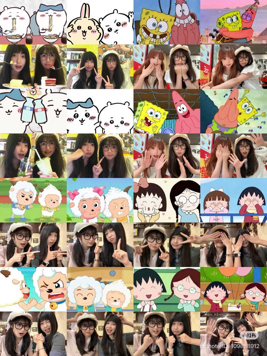 8_rivi's tweet photo. 友達とのアニメ合わせが可愛すぎる>  ̫ <🍒🎀 https://t.co/O7Mps0PDkY