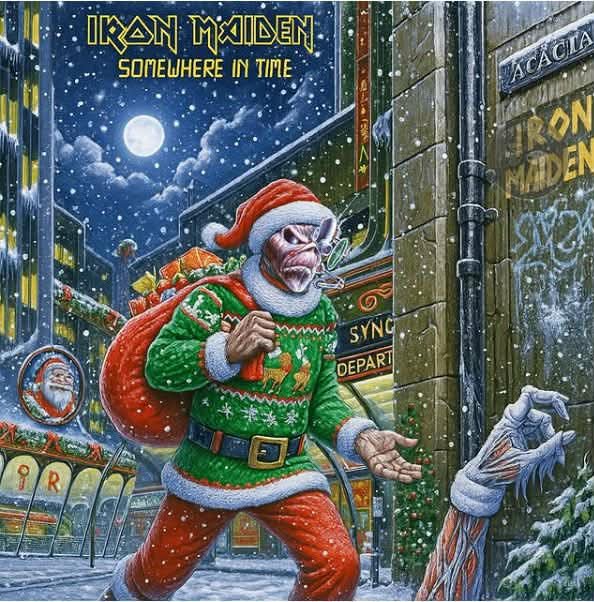 Legionista83's tweet image. Iron Maiden 
Eddie 
Merry Christmas 🌲
Somewhere in time