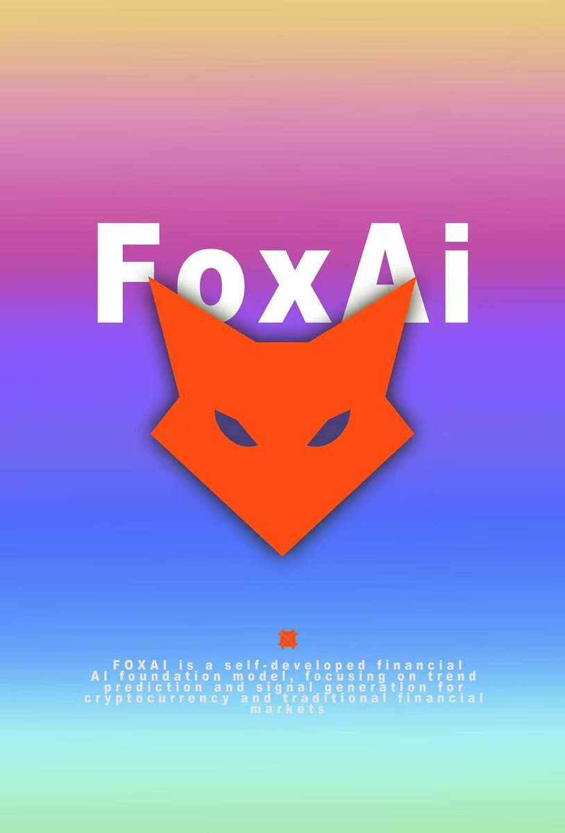 yicixin10's tweet photo. @Foxai_Labs #FOXA https://t.co/mzIpt53IoE