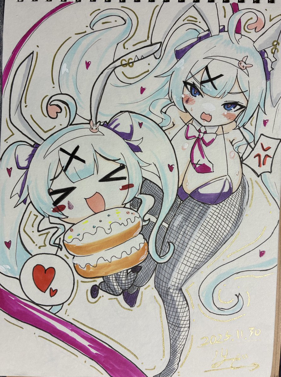 39サテライト スケブ ルナおじ様(@runa_coretri ) 感想はALTに書いて