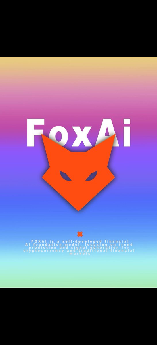 yicixin10's tweet photo. @Foxai_Labs 你是最棒的,期待你的出现
#FOXA https://t.co/49YmiPGOlF