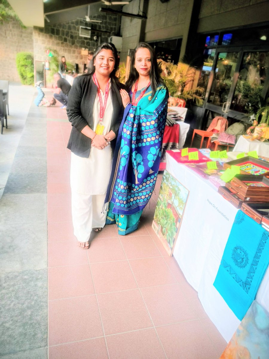 HofNgo's tweet photo. Saksham, under Hope On Foundation, proudly showcased its handcrafted products at the Australian High Commission Embassy during the OZ Haat Mela Christmas event. The stall received an overwhelming response, with more than 300 visitors appreciating and supporting the initiative. https://t.co/0aD5Xn6AV3