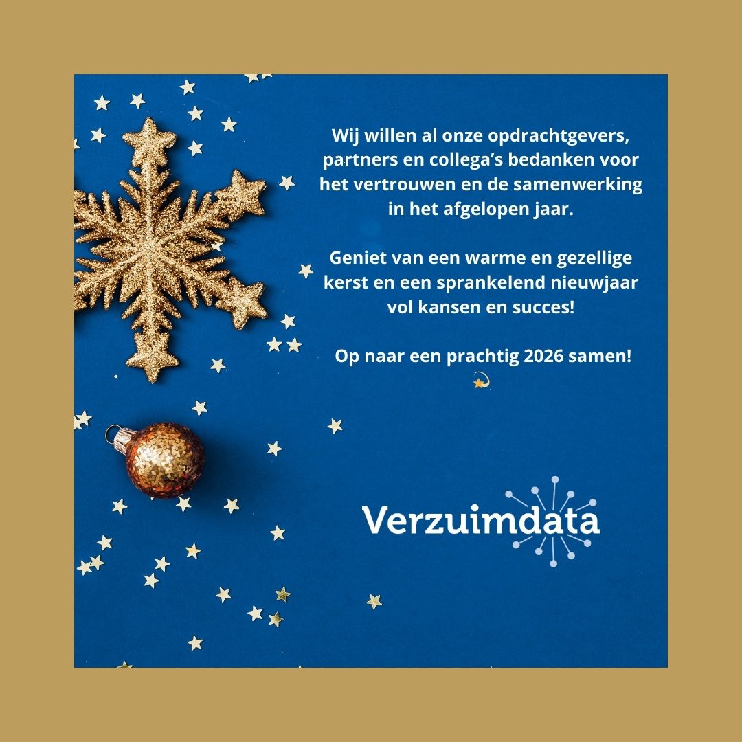 Fijne feestdagen 🎄