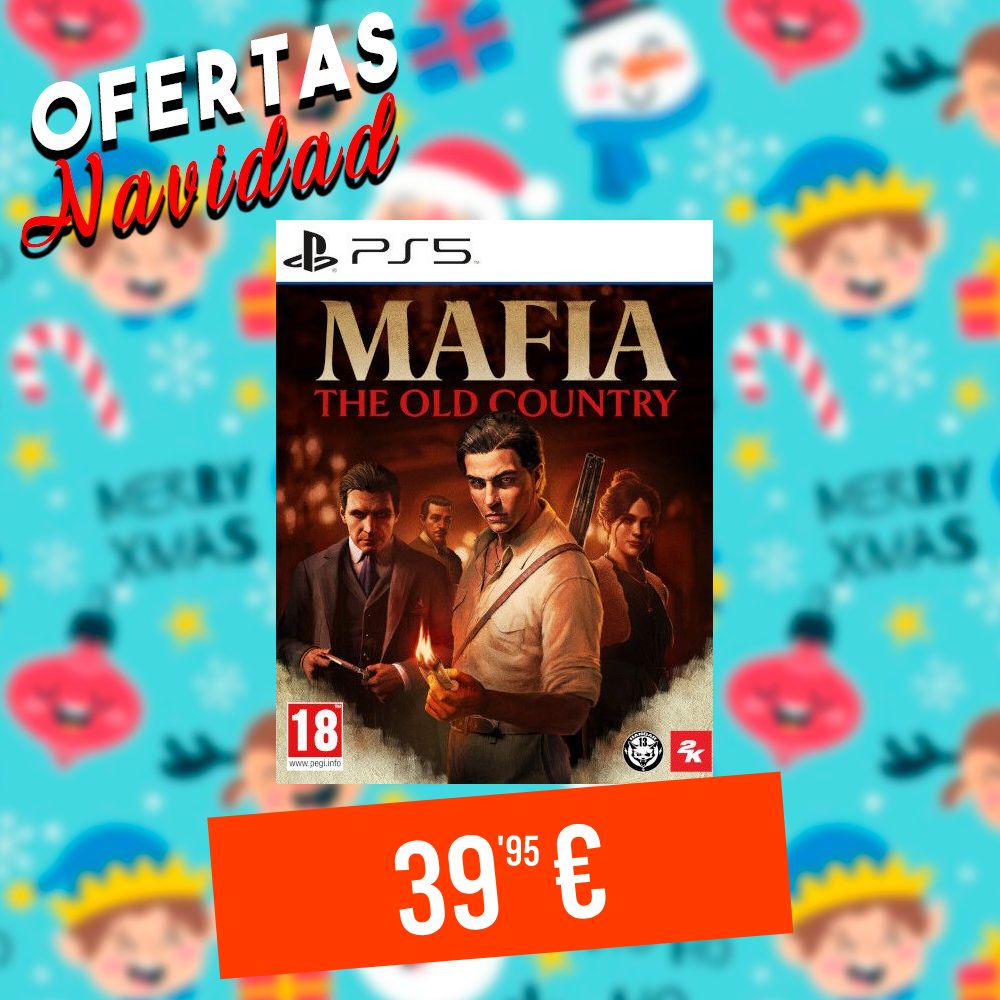 🎄✨ Esta Navidad en GamePLAY Stores llegan las mejores ofertas ✨🎄
🔫 Mafia: The Old Country para PS5 por solo 39,95€ 🔥

Acción, historia y ahorro asegurados para estas fiestas 🎮🎁 

🎁 Disponible en tienda y buff.ly/mHaOkjr