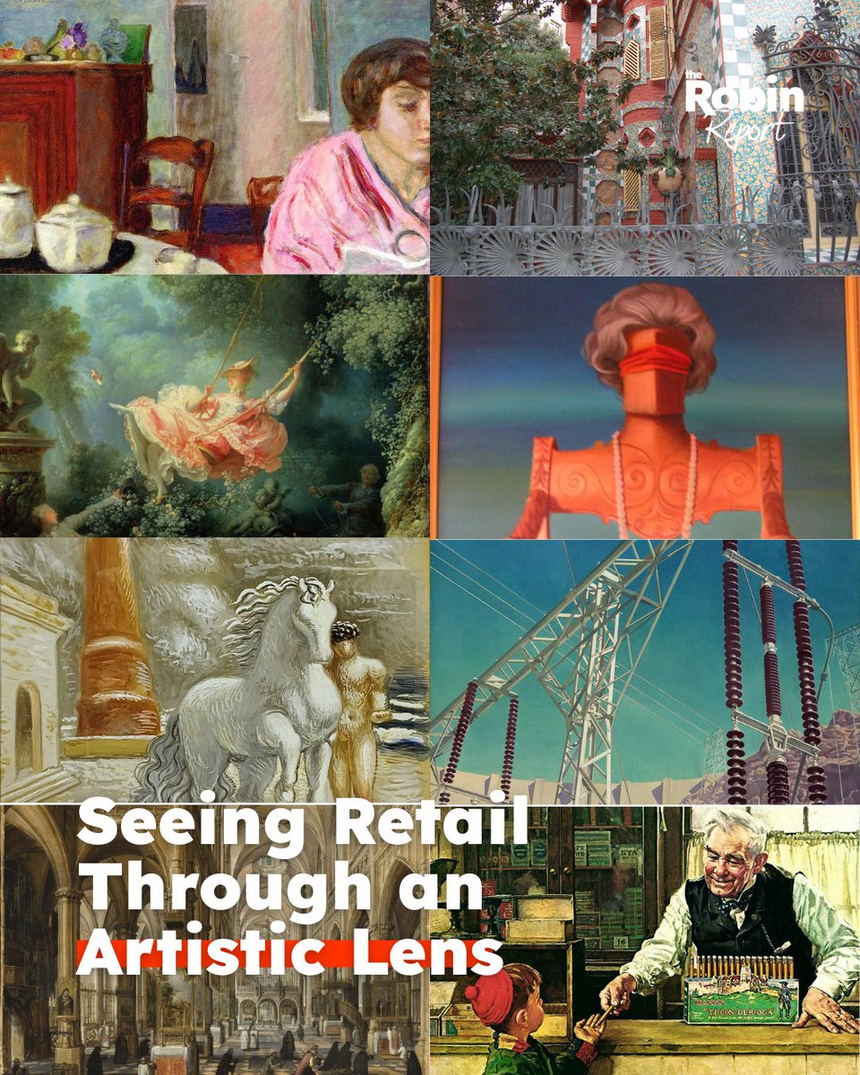 robinreport's tweet image. What if retail stores were read like works of art?

Julie Lasky draws unexpected connections between iconic retail spaces and famous masterpieces, offering a new way to think about mood, memory, and design inspiration.

→ hubs.li/Q03YXws60

#RetailDesign #StoreDesign
