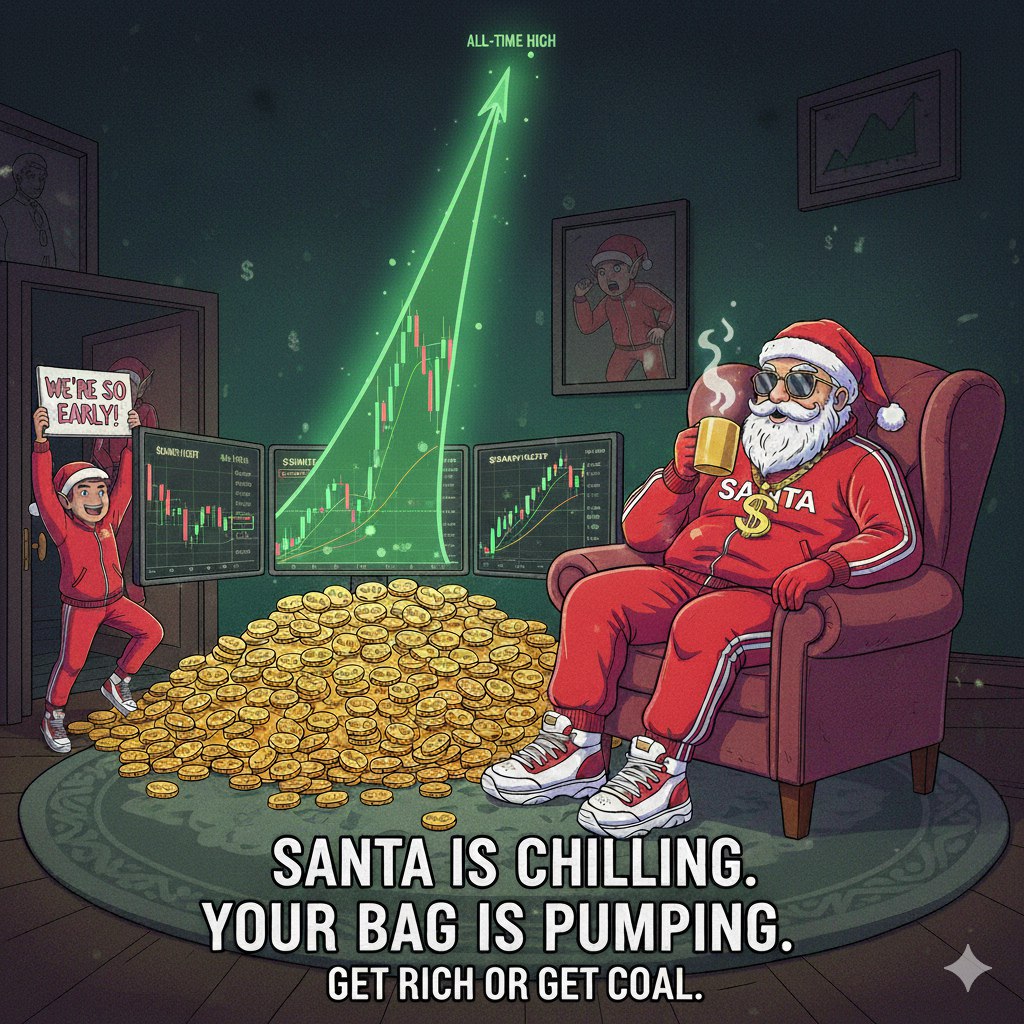 SundayVibe54241's tweet image. 🔥🎁 When Santa moves, he moves BIG. Buckle up — $SANTA energy is DIFFERENT.
#SantaCoin #SantaHype #SolanaSanta #MemeSeason