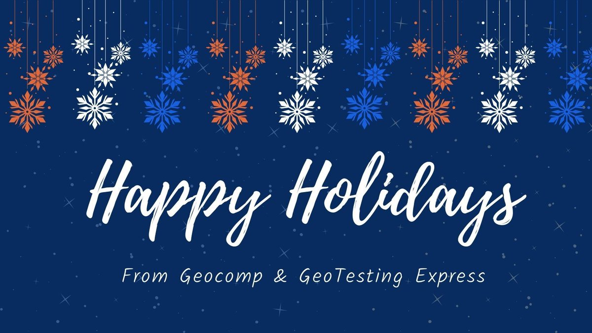 Warm holiday wishes from <a href="/GeocompInc/">Geocomp</a> ❄️
 
Thank you to our clients, partners, and dedicated Geocomp team whose expertise and passion drive every successful project.

Wishing you all a joyful holiday season and an inspiring start to 2026 🎉