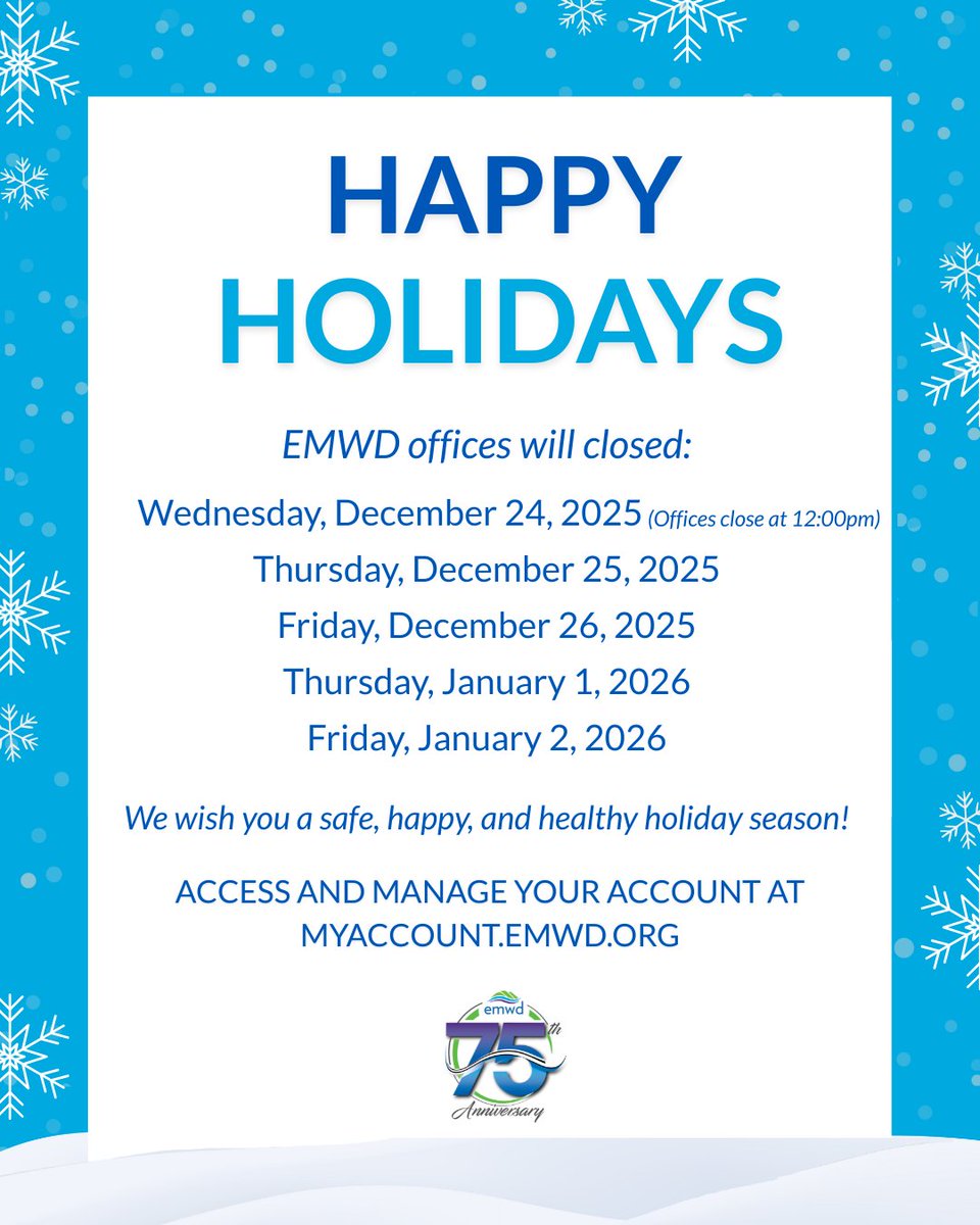 Eastern Municipal Water District tweet media