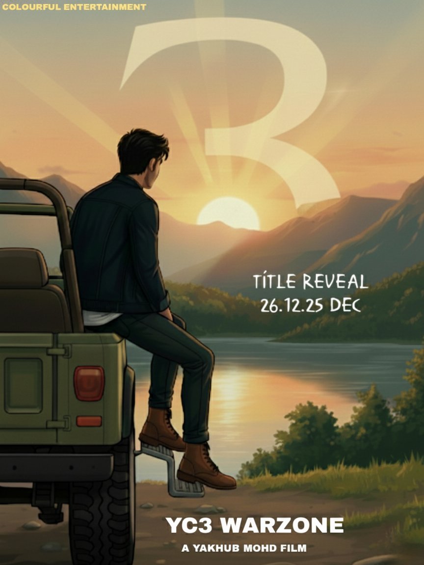 𝐒𝐨𝐦𝐞 𝐬𝐭𝐨𝐫𝐢𝐞𝐬 𝐝𝐞𝐬𝐞𝐫𝐯𝐞 𝐭𝐨 𝐛𝐞 𝐭𝐨𝐥𝐝.
#YC3WarZone Title reveal In just 3 DAYS 26.12.25❤️
<a href="/colourful_Ent/">Colourful Entertainment</a>