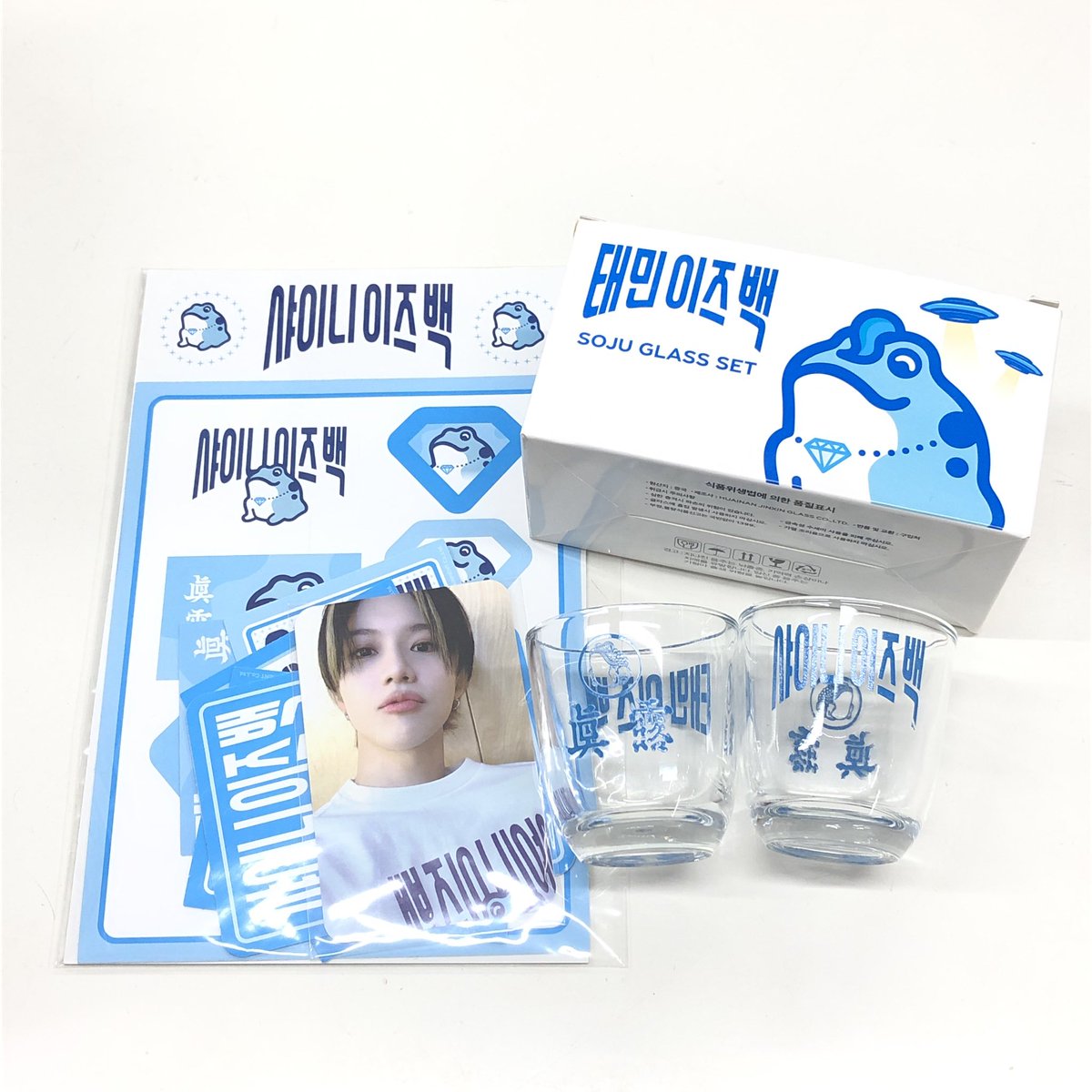 💎 #SHINee #샤이니 💎 【入荷情報】 진로×SHINee 焼酎グラスなどが