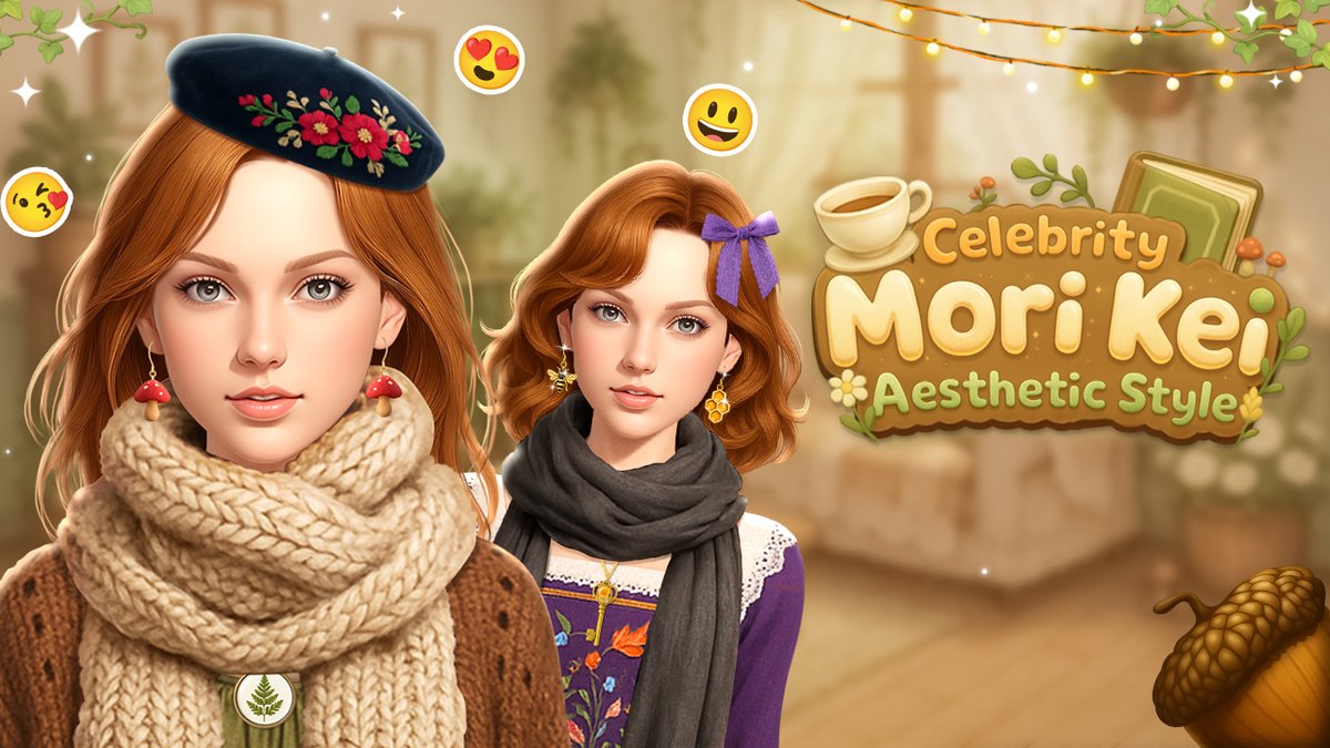 Cutedressup1's tweet photo. Celebrity Mori kei Aesthetic Style -  New Game From https://t.co/vKYEomdH9h

Play It Now: https://t.co/TlrNZ8l9bs

#dressup #cutedressup #girlgames #aesthetic #fashion https://t.co/Mo7hSQmOjV