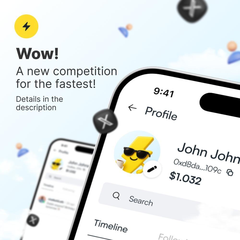superdapp's tweet photo. 🚀 Fastest Wins Challenge 👀

📥 Install Super Wallet:
 • Website: https://t.co/ZrPNcuwXgn
 • 🪙 Telegram Mini App
 • 🌐 Google Chrome

We’re launching a new quick challenge — simple and fun!

🔹 How to participate:

1️⃣ Set your wallet avatar to the image attached to this post
2️⃣ Take a screenshot of your wallet profile with the new avatar
3️⃣ Post the screenshot on your X (Twitter) account
4️⃣ Drop the link to your tweet in the comments under this post

🏆 Reward:

10 participants will be selected at random and will receive $10 each

📅 Contest period: Dec 23 – Dec 25

⏳ Don’t miss your chance — join now!