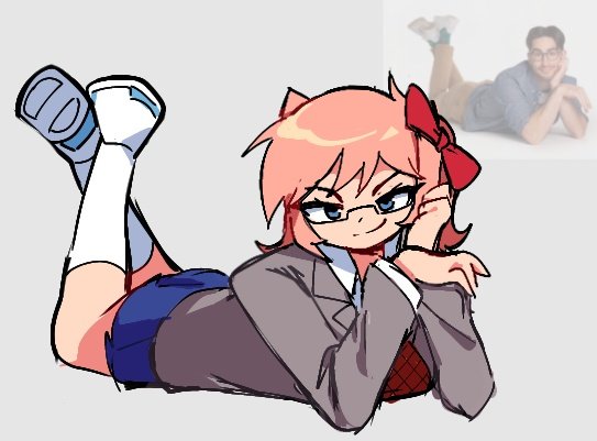 z_zmag8's tweet photo. Glasses Sayori https://t.co/fV4bHGX7Up