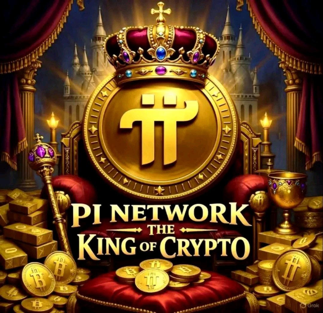 is $Pi king of crypto? Yes or No #PiNetwork #crypto #cryptoxurrency # blockchain #web3
