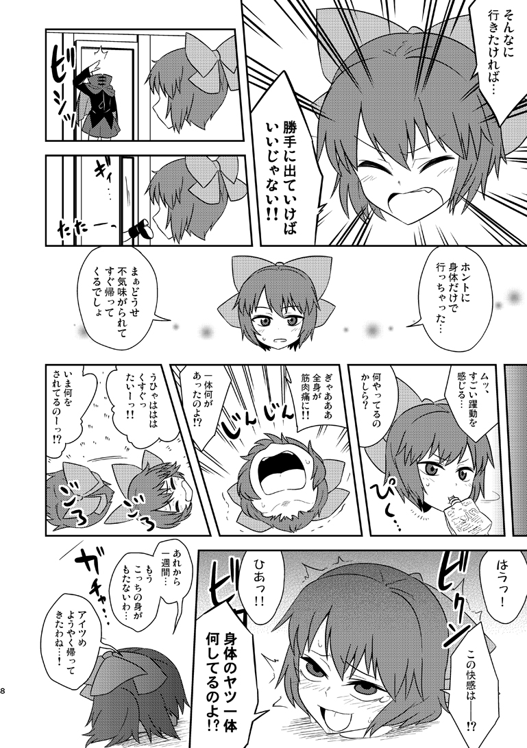 赤蛮奇ちゃんの『身体』が暴れるお話(1/3) 