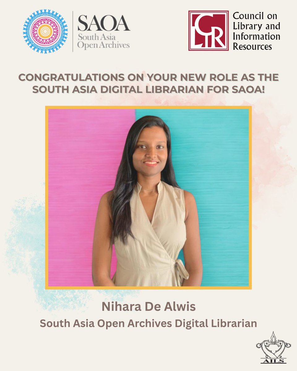 American Institute for Sri Lankan Studies tweet media