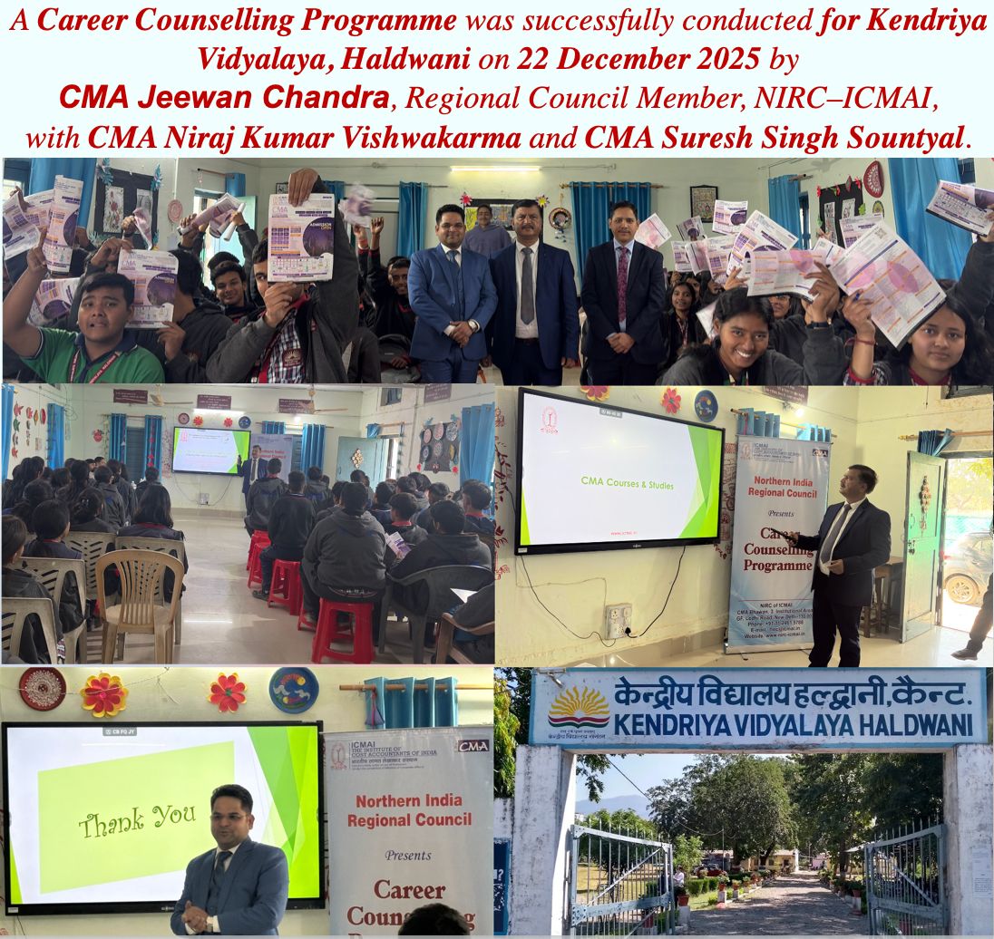 NIRC OF ICMAI tweet media