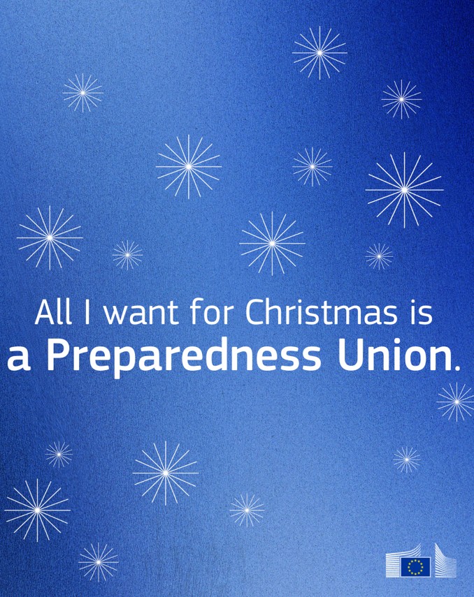 EC_HERA's tweet image. 🎄All I want for Christmas is #preparedness.

Because preparedness is about protecting people😷, strengthening #health systems🏥and acting together when it matters most.

Crises don’t wait, and Europe must be ready before they happen.