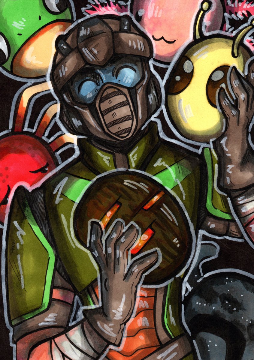 Another one the Newer Hermitcraft Fanart pieces that I have done. this time <a href="/xisumavoid/">xisumavoid</a>