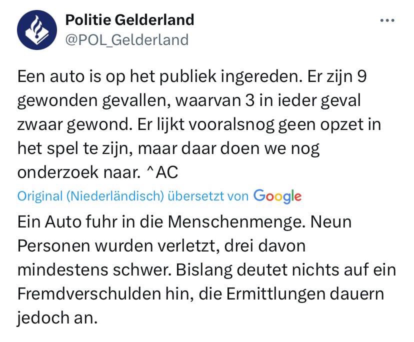 XzumTreme's tweet image. #Nunspeet - kein Vorsatz. 

#Gießen - kein Vorsatz.

Wer kennt diese Zufälle auch von früher, als Autos einfach in Menschenmengen gefahren sind - ohne Vorsatz 🙃🤡