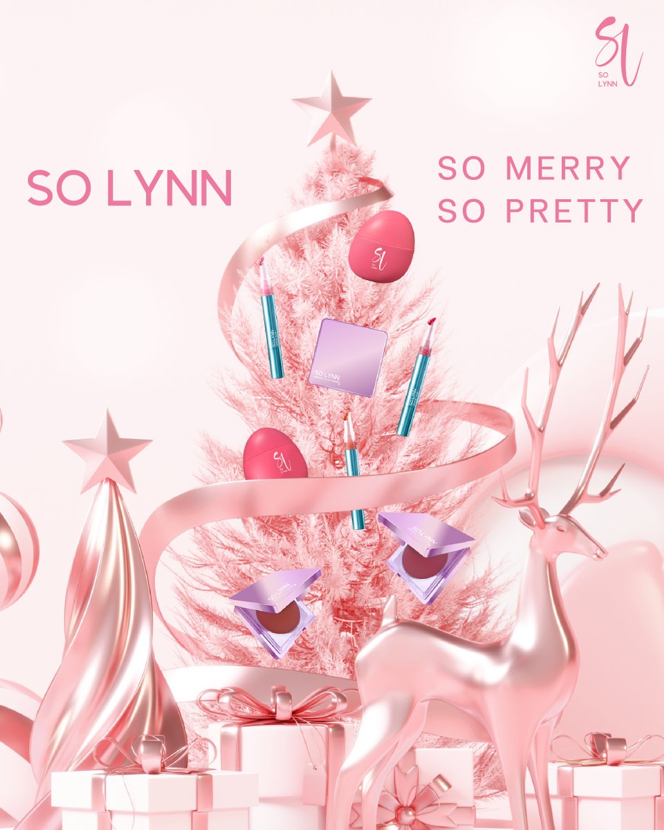 𝑺𝒐 𝑳𝒚𝒏𝒏, 𝑺𝒐 𝑴𝒆𝒓𝒓𝒚, 𝑺𝒐 𝑷𝒓𝒆𝒕𝒕𝒚 🎄✨
เสกความสวยในช่วงเวลาแสนพิเศษ ~
.
📱ช้อปออนไลน์ได้แล้วที่ So Lynn Official
🧡 Shopee : bit.ly/3Xfa8Z0
🩵 Lazada : bit.ly/4bcgQ88
🖤 TikTok Shop : bit.ly/4gS1aYN
.
#SoLynn #SoLynnCrystalGlam