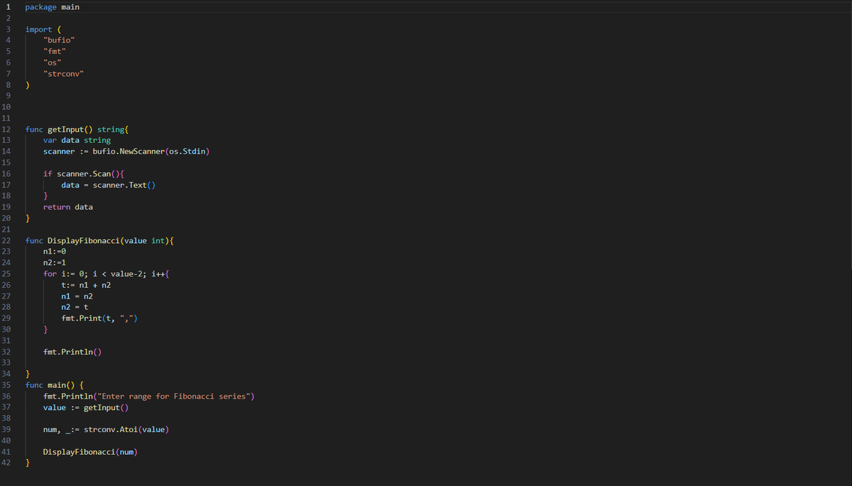 Bamidel5252's tweet image. Fibonacci in Go: Don't let simple math fool you. 🐹🔢

Day 27/90 of my Go journey was about more than just numbers—it was about performance trade-offs.

#GoLang #CodingLife #WebDevelopment #Algorithms