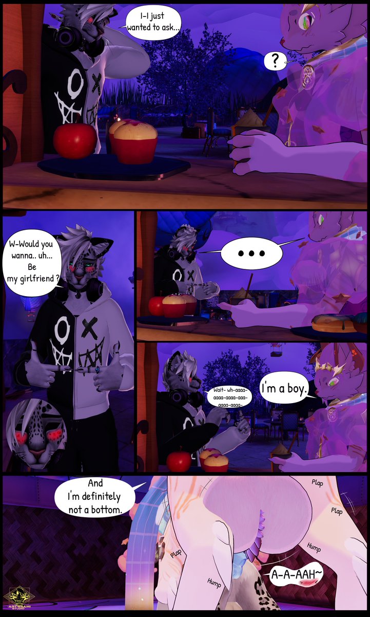AD_Art_Kgami's tweet photo. Not a bottom. Not your girlfriend.
ps : based on a true story
#Novabeast #Novataur #Felix #Taur #NsfwVrc #FurryNsfw #Lewd #NSFW #FurryYiff #VrFurry #VrcNsfw #Comics https://t.co/uABepwhWQh