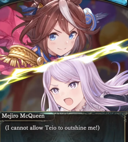 the cut-ins...??? they're partners competing against another pair but all they're thinking about is each other...? okay. okay lol