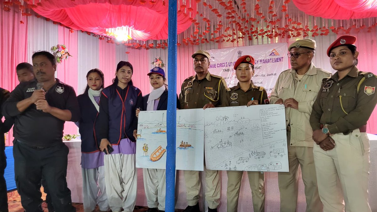 NssBorah's tweet photo. NSS Volunteers prepared and present an awareness activity report on Three Days Workshop organised by DDMA @_NSSIndia @nss_rdguwahati @NSSCellDU https://t.co/AEHd3T6g9Q