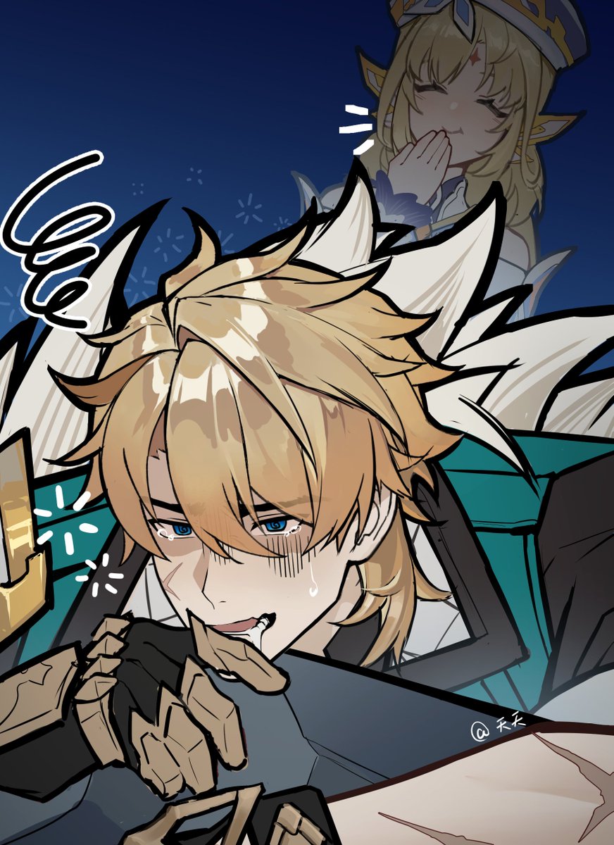 tiantian1379's tweet image. 👼🏻💅🏻⭐️🤢#Varka