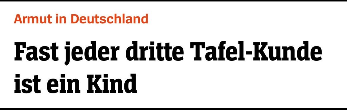 POV: Du bist die drittgrößte Volkswirtschaft der Welt und deine Kinder hungern