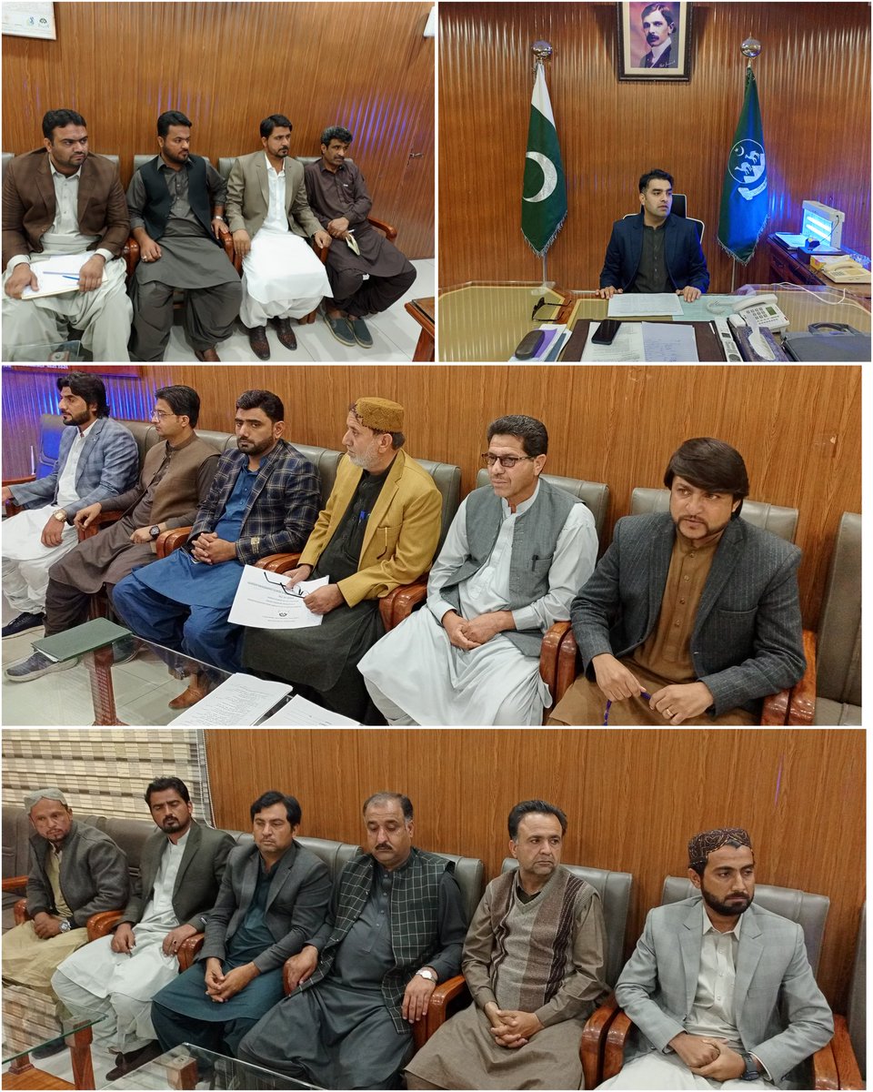 ڈپٹی کمشنر خاران  منیر احمد سومرو  کی زیر صدارت بلوچستان اسپیشل ڈیویلپمنٹ انیشیٹو (BSDI) کے تحت جاری ترقیاتی منصوبہ جات کی پیش رفت کے حوالے سے کنٹریکٹرز اور متعلقہ محکموں کے آفیسران کے ساتھ ایک اہم اجلاس منعقد ہوا۔
<a href="/CMOBalochistan/">Chief Minister's Office Balochistan</a> 
<a href="/dpr_gob/">Govt. of Balochistan</a>