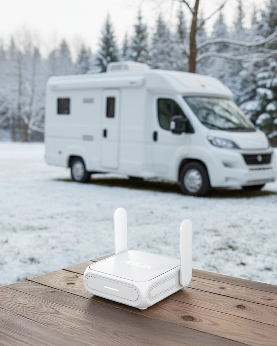 ASUS's tweet image. Christmas trips, sorted. 🎄✈️

​📶The ASUS RT-BE58 Go mini travel router keeps you connected on all your getaways.

​Ready to enjoy #WiFi7 with our travel router? 👉 asus.click/RT-BE58Go

#Christmas #TravelRouter #TravelGear #TechGifts