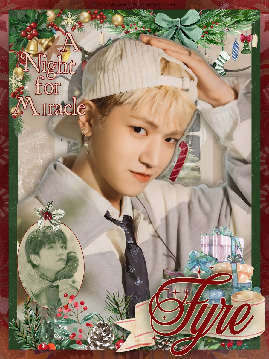 ㅤ
ㅤ
    〈  CHRISTMAS   SPECIAL    with   FYRE!  〉 
    Within  the  fabrics   of the season, there 
    lies  a   magic    that     peculiarly   lingers.
    Watch the  chaos  bloom  with  oddities!
ㅤ
ㅤ