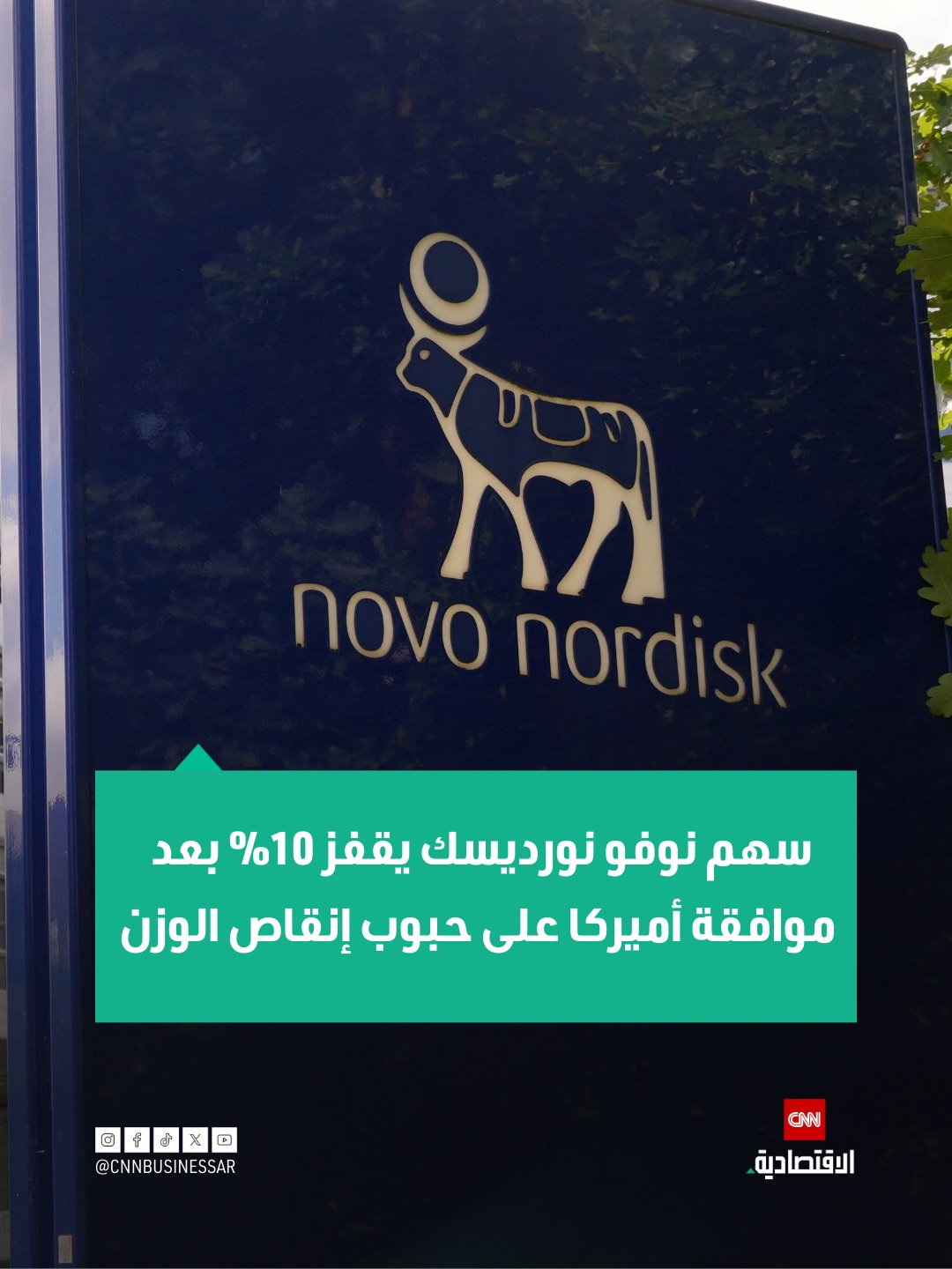ارتفع سهم شركة نوفو نورديسك المدرج في فرانكفورت يوم الثلاثاء بنحو 10% في التداولات المبكرة، بعد أن وافقت إدارة الغذاء والدواء الأميركية على حبوب الشركة لإنقاص الوزن.. 