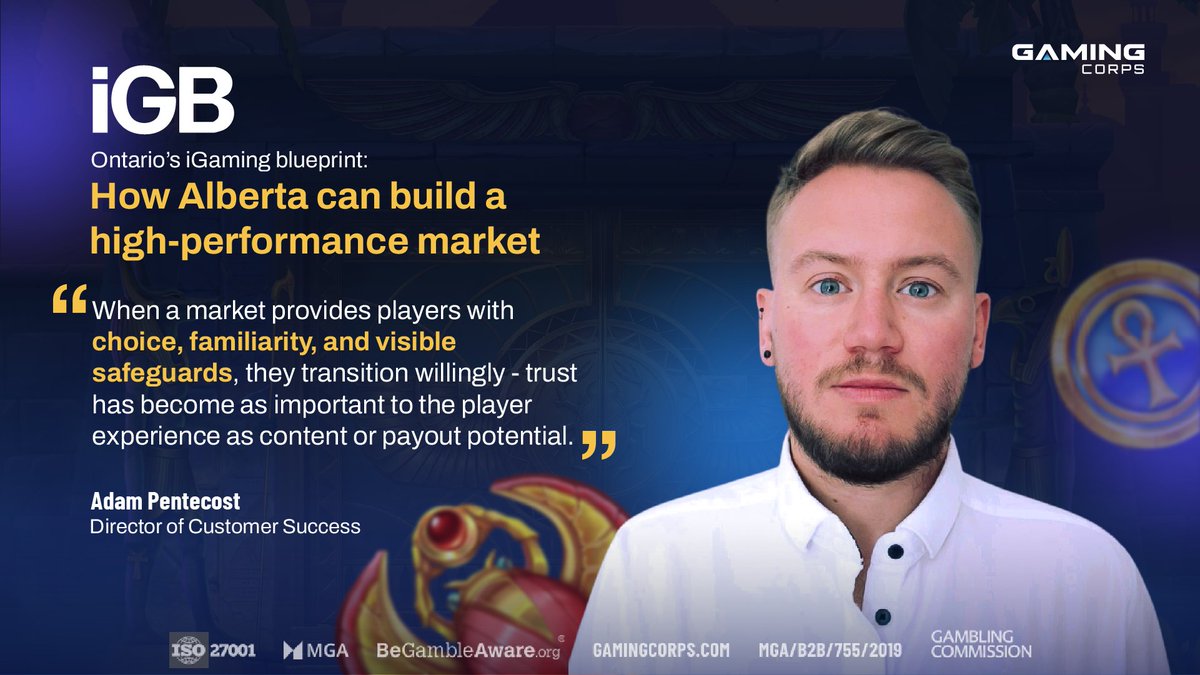 Our Director of Customer Success shared how #Ontario built a safe, trusted, regulated market that players actively choose, setting the stage for even more exciting developments across #Canada.

🔞 18+ | Please Gamble Responsibly | GambleAware.org

#iGaming